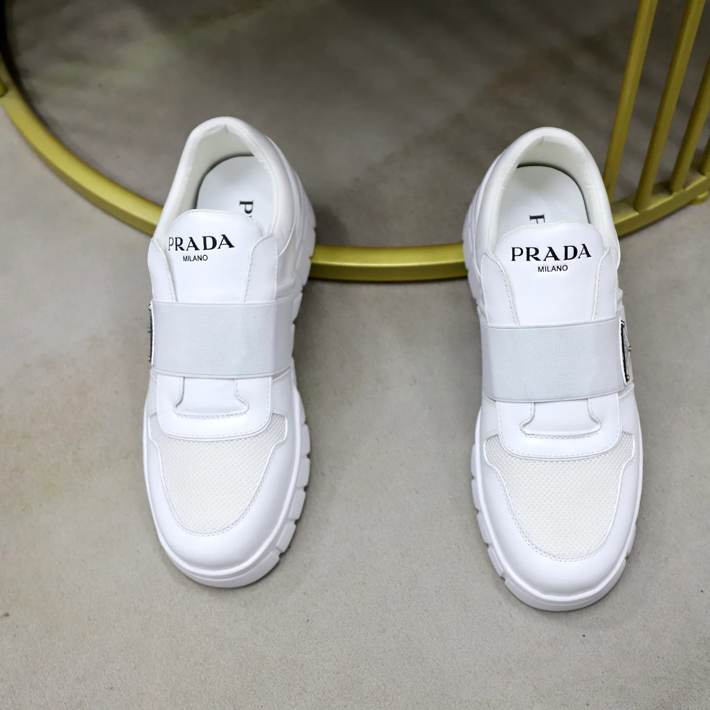 Ex-factory price 560💰[PRADA] Men's shoes are popular in the counter, official website synchronization, 1 high-quality shipment ✔️Original cowhide + cowhide lining, 1🆚1 replica, original sole, 38-45 (45 customized, non-refundable)